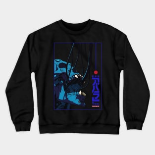 Cyberpunk Vaporwave Skull Cool Design Crewneck Sweatshirt